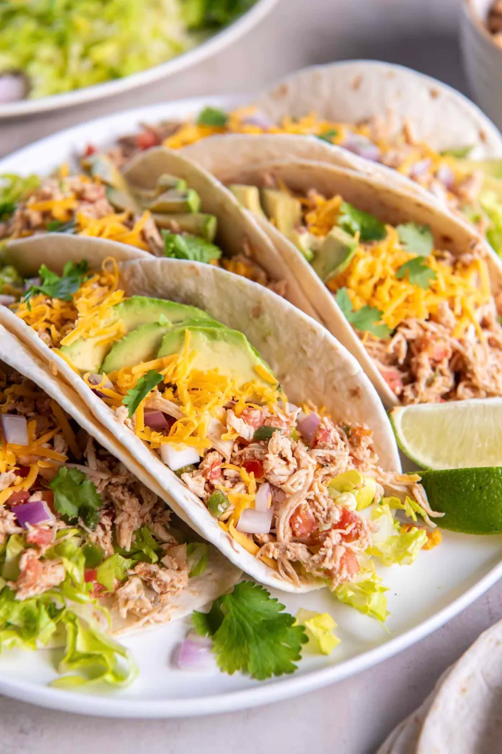 Shredded Chicken Tacos