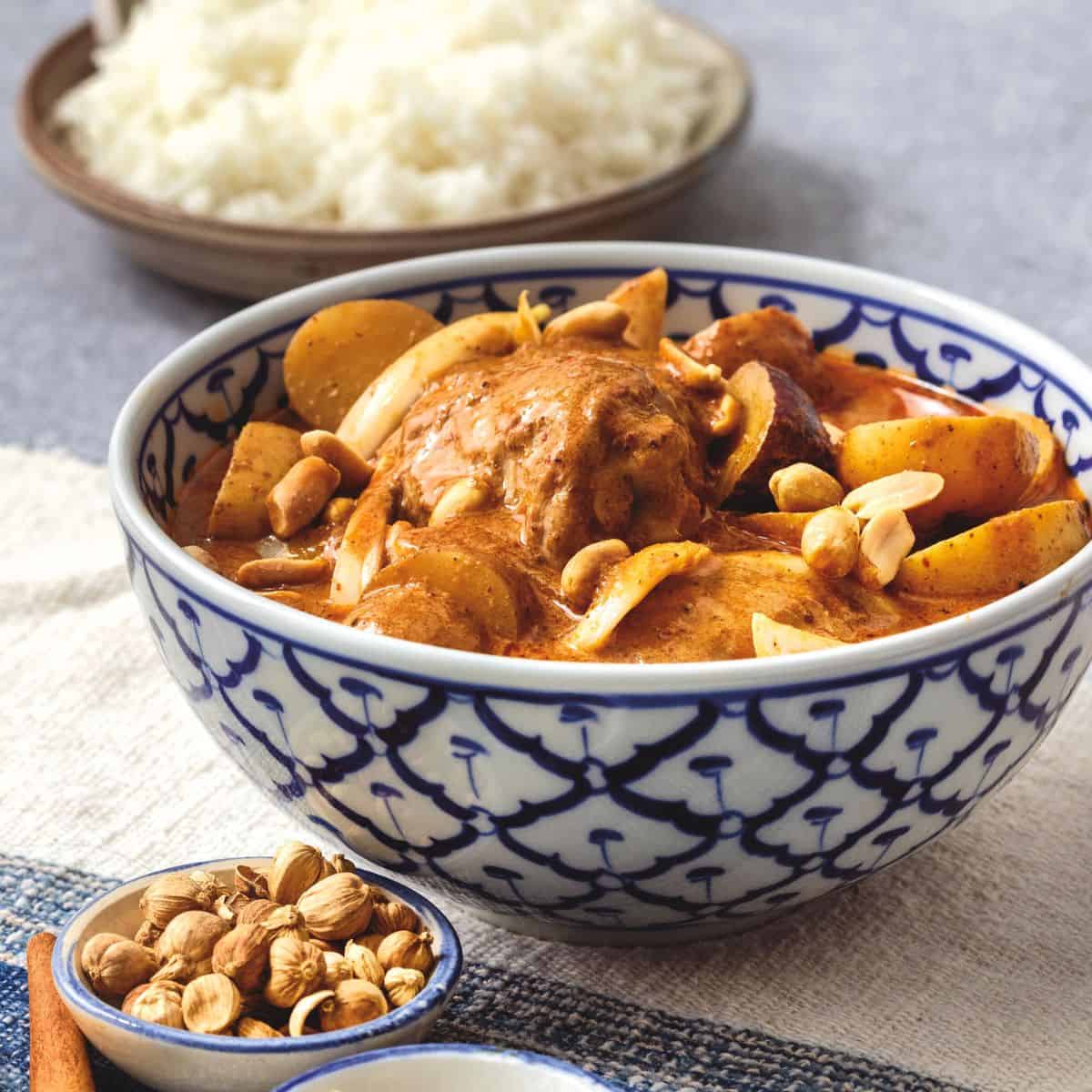 Thai Massaman Curry with Chicken